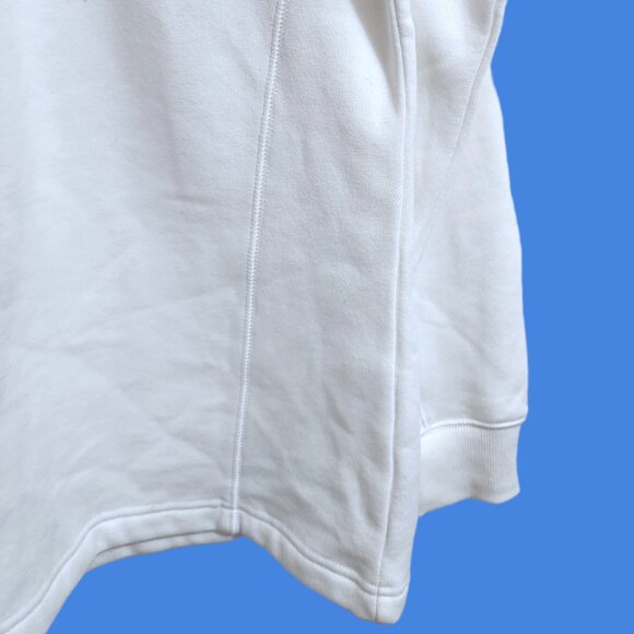 Sport-Tek White Quarter Zip Pullover Fleece Inside Sweatshirt Size Women… - Picture 3 of 16